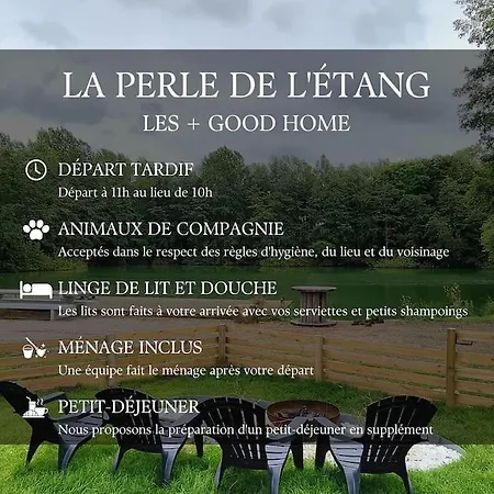 La Perle De L'etang - Deconnexion Totale בקתה